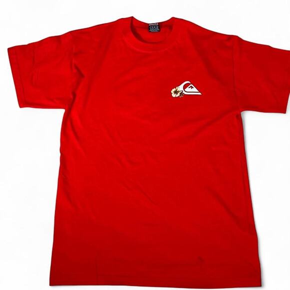 Vintage Quiksilver Red Tee Shirt, Men’s Medium - Picture 2 of 7